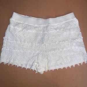 Express lace women’s shorts